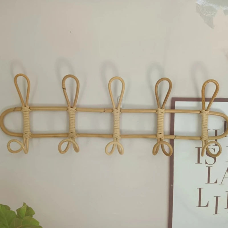 Clothing Hook Rattan